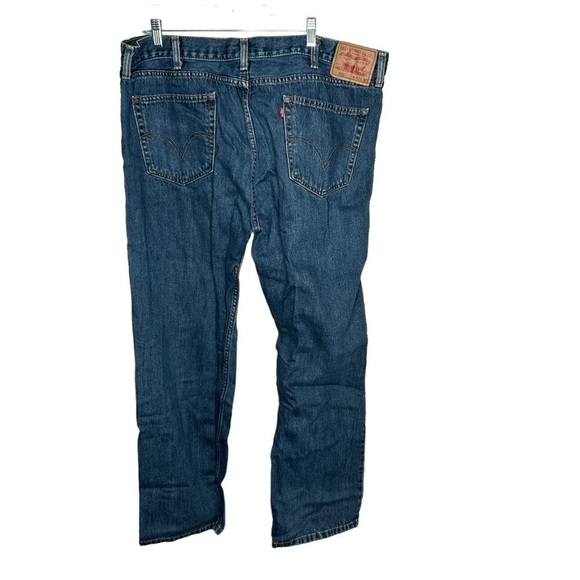Levi’s 505 Mens Jeans size 42x30 denim Blue Regular Fit - Picture 4 of 4